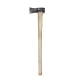 Baygato Odun Yarma Baltası, Yekpare Dövme C45 Çelik Balta, 86 cm Uzunluk, 2.8 kg Ağırlık, Ahşap Sap, 21 cm Balta Başı