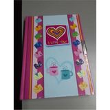 Bayındır 14X20 cm Star Hatıra Defteri Kilitli 96 Yaprak 90 Gram - Desenli