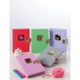 Bayındır Hatıra Defteri Kilitli Kalp Seri 96 Yaprak 14X20 cm 90 Gram BHE0494 (Asorti) - Karışık