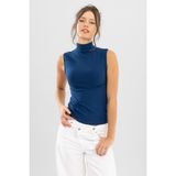 Baykar Kadın Pamuklu Balıkçı Yaka BODY 6320 Lacivert - 2XL
