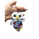 Baykuş Figür Pelüş Anahtarlık & Çanta Maskotu