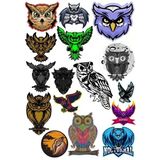 Baykuş Owl Sticker Set-3 17 Parça Telefon, Tablet, Defter, Laptop Sticker