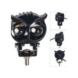 Baykuş Sis Farı Çift Renk Sarı-beyaz Araç Motosiklet Off Road Led Lamba