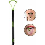 Baykush 1 Adet Dil Temizleme Sıyırıcı Yumuşak Silikon Uçlu Ergonomik Tasarım ile Kolay Kullanım Sunar - Siyah