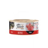 Baylanpet Felıcıa Tahılsız 85 Gr - Biftekli Fileto Konserve Kedi Maması 6X85gr