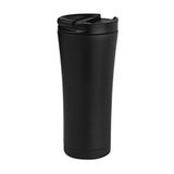 Baylar 522-304 Paslanmaz Çelik Çift katman Katman Kahve fincanı araç 380 ML Termos Bardak Siyah (Metal)
