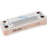 Baymak Plaka Eşanjör HRALE 12 Plaka Aırfel Eco5 Luna5 Yeni Baymak 160 mm - Kombi