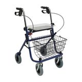 Baymedikal Loco Alüminyum Rollatör | Katlanabilir,Frenli ve Oturaklı Yapısıyla Güvenli Mobilite Yardımcı PR-882