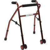 Baymedikal Loco Alüminyum Ters Walker Bronz | Hafif Dayanıklı Ergonomik 2 Tekerlekli Yürüteç PR-445