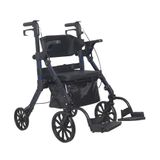 Baymedikal Loco Wheelator Alüminyum Rollator | Katlanabilir Yapısı, Güvenli Fren Sistemi ve Yüksek Taşıma Kapas