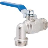 BAYPA-BYMET Küresel Bas Musluk 3/4'' Kolay Montaj Özelliği ile Dayanıklı Tasarım