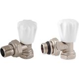 Baypa Köşe Radyatör Vanası 1/2'' - 16*2 mm - Krom