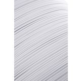 Bayplas Bagclosures 3mm Alüminyum Çift Telli Klips / 3 mm Alüminyum Maske Teli (White, 4500)