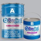 Baypoli Pusel 150 RAL 5000 Endüstriyel Poliüretan 20 kg Zemin Kaplama