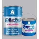 Baypoli Pusel 150 RAL 9018 Endüstriyel Poliüretan 20 kg Zemin Kaplama