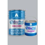 Baypoli RAL1003 SK 700 Puboy Poliüretan 20 kg Son Kat Boya