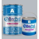Baypoli RAL9011 SK 700 Puboy Poliüretan 20 kg Son Kat Boya