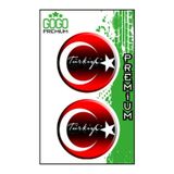 Bayrak 4 (5x5 Cm) İkili Damla Etiket