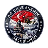 Bayrak Asker Peç , Bir Gece Ansızın Gelebiliriz - Arma - Tpu Patch
