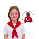 Bayrak Fular Kod:2601 Ayyıldızlı Fular