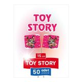Bayrak Kürdan 15 Cm, 50 Adet - Toy Story Oyuncak Hikayesi Çizgi Film Kahramanları