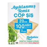 Bayrak Kürdan Çöp Şiş 20 Cm, 100 Adet, 3 Mm - Adana, Urfa, Et, Tavuk, Sebze Kebap Yemekler Için Ahşap, Odun, Bambu