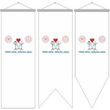 Bayrak Online 75x200 cm Temiz Okul Sağlıklı Okul Kırlangıç Bayrağı