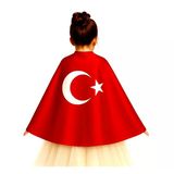 Bayrak Pelerin Ayyıldızlı Pelerin