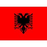 BAYRAKAL Arnavutluk Bayrağı, Albania Flag 50 x 75 cm