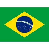 BAYRAKAL Brezilya Bayrağı, Brasil Flag 50 x 75 cm