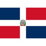 BAYRAKAL Dominik Cumhuriyeti Bayrağı, Dominican Flag 50 x 75 cm