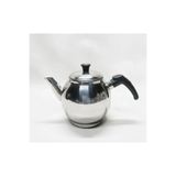 Bayraktar ÇELİK DEMLİK 1 Litre YANMAZ KULP (HER SEMAVERE UYUMLU)