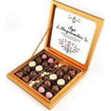 Bayram Hediyesi Kahve Drajeli Special Çikolata 290g (Gold Kutu)
