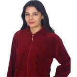Bayram İş Elbiseleri Unisex Bordo Kışlık Polar