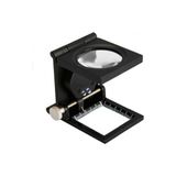 Bayram Katlanabilir Mini Metal Büyüteç Lup Mercek