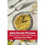 Bayram Mert Şeker Ilavesiz Ikili Helva Paketi – Antep Fıstıklı + Sade (450 gr x 2) - 900 gr