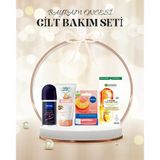 Bayram Özel Bakım Seti Nivea Roll On, Dudak Balmı, C Vitamini Maske, El Kremi