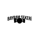 Bayram Şekeri Araba Sticker 17X17 Cm Siyah
