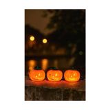 Bayramı Halloween Pilli Balkabağı Kolye 3 Lü - standart