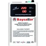 Baysallar 500 Wat Micro Işlemcili Kombi Voltaj Regülatörü Kompakt Tasarımlı Güvenilir Enerji Çözümü