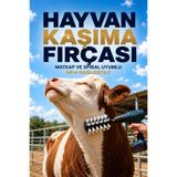 Baysan Fırça Büyükbaş Hayvan Kaşağı Fırçası Sığır At Tüy Temizleme Kaşıma Fırçası M14 Polisaj ve Devir Ayarlı Matkap Uyumlu