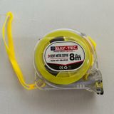 Baytec Şeffaf Şerit Metre 8 mm x 25 mt MK4142
