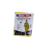 Baytech PVC Lüks Yağmurluk Sarı Cepli Sırttan Havalandırmalı 260gr-MK5120