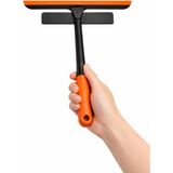 baytoptan 360 Derece Oynar Çift Başlıklı Çekçek Cam Temizleme Aparatı - Renkli - Karışık