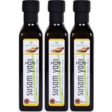 Bayvital Soğuk Sıkım Susam Yağı 3 x 250 ml - 750 ml