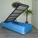 Baza 17501 Tay Tüy Turkuaz Silinir Kumaş Model Çelik Fırın Boya 90*190Cm El Yapım