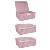Baza Altı Boy Çok Amaçlı Düzenleyici Kutu Organizer Cırt Cırtlı Hurç 19cm X 40cm X 50cm (1 Adet)