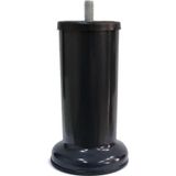 Baza Ayağı Koltuk Ayağı Kanepe Ayağı Antrasit Gri 12 cm (3/8" Kalın Dişli)