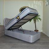 Baza Başlık Yatak 13535 Model 90*190 Standart Kumaş Pedli Ortoped Pamuk Yatak