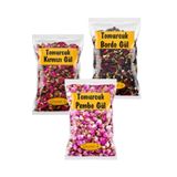 Bazaar 4 3x50 gr Kırmızı Pembe Bordo Tomurcuk Gül Kurusu Çayı